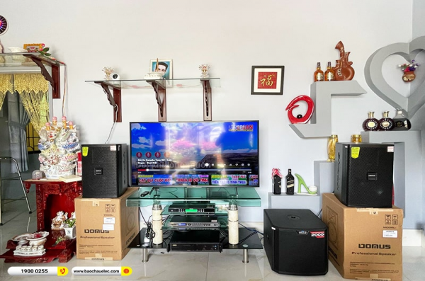 Lắp đặt dàn karaoke trị giá hơn 40 triệu cho anh Phong tại Sóc Trăng (Domus DP6120 Max, VM620A, BPR-8500, Alto TS312S) 