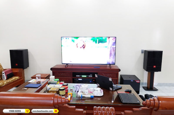 Lắp đặt dàn karaoke trị giá hơn 50 triệu cho anh Du tại Thanh Hóa (JBL CV1270, VM620A, X5 Plus, TX212S, UGX12)