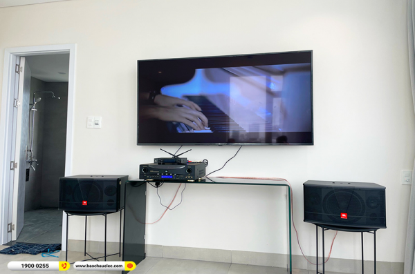 Lắp đặt dàn karaoke trị giá khoảng 30 triệu cho anh Duy tại Đà Nẵng (JBL CV1052T, JBL RMA-330A, JBL VM200)