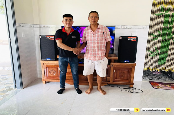 Lắp đặt dàn karaoke trị giá khoảng 40 triệu cho chị Hằng tại Đồng Nai (Alto TS412, JBL KX180A, JBL VM200) 