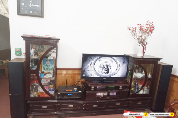Lắp đặt dàn nghe nhạc, karaoke trị giá hơn 20 triệu cho anh Hiệp tại Bắc Giang (Paramax D88 Limited, BIK BJ-A88, BJ-U100) 