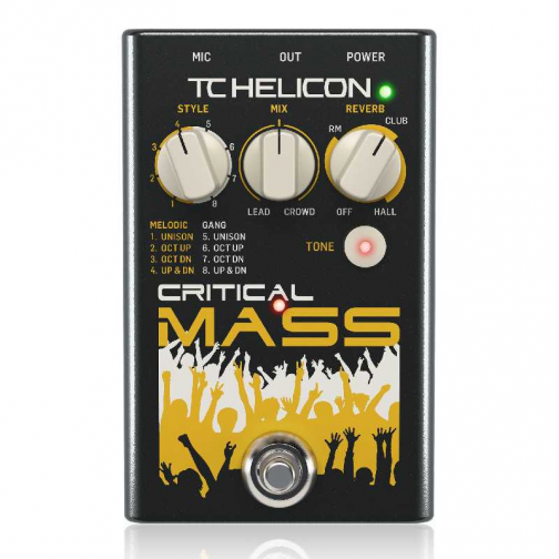 Bộ xử lý giọng hát TC HELICON CRITICAL MASS Doubling
