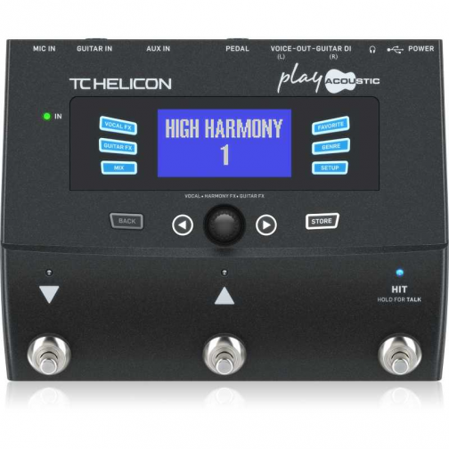 Bộ xử lý giọng hát TC HELICON PLAY ACOUSTIC Harmony
