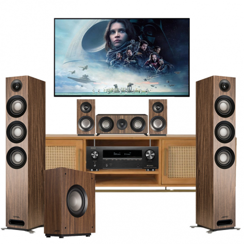 Combo xem phim 03 (Jamo S809 HCS - Denon AVR X1700H - Jamo S808)
