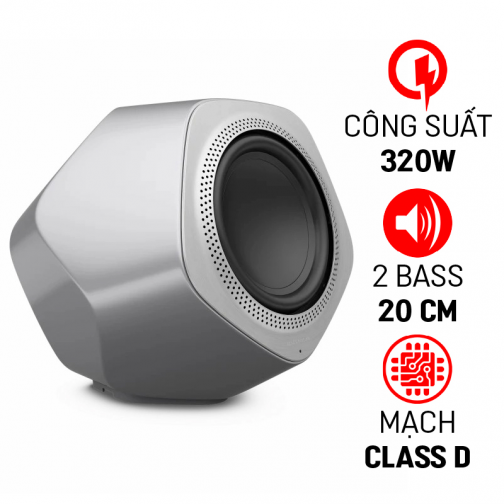 Loa sub B&O Beolab 19 (320W, Sub kép Bass 20cm, Bảo hành 3 năm)