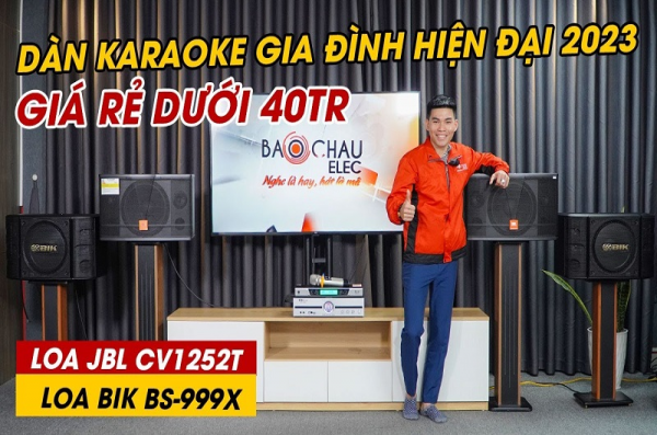 6 bộ dàn karaoke tầm giá 40 triệu đáng mua cho gia đình