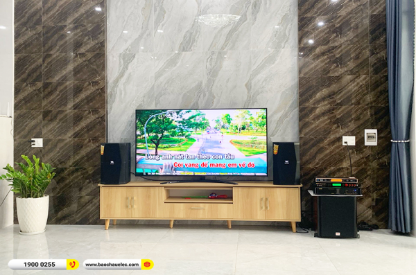 Lắp đặt dàn karaoke trị giá gần 50 triệu cho chị Giang tại Quảng Nam (JBL XS10, VM620A, BRP-5600, SW612, BCE UGX12 Gold)