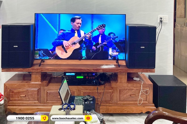 Lắp đặt dàn karaoke trị giá hơn 40 triệu cho anh Đắp tại TPHCM (BIK KSP-8012, VM820A, BPR-5600, BJ-W25A, BJ-U550) 