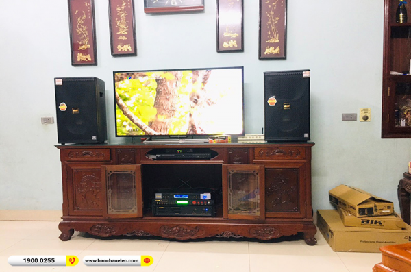 Lắp đặt dàn karaoke trị giá hơn 40 triệu cho anh Hoàng tại Bắc Ninh (BMB CSS 1210SE, VM620A, BPR-5600, BJ-U500) 