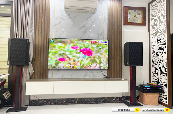 Lắp đặt dàn karaoke trị giá hơn 40 triệu cho anh Kiên tại Hải Phòng (Denon DP-R312, VM620A, BPR-8500, BIK BJ-U550)