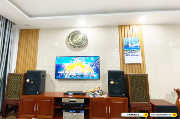 Lắp đặt dàn karaoke trị giá hơn 40 triệu cho anh Phong tại TPHCM (BMB CSS 1210SE, VM620A, X5 Plus, SW512, BJ-U500)