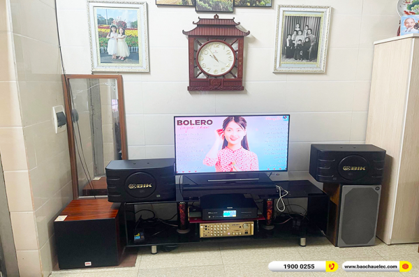 Lắp đặt dàn karaoke trị giá khoảng 20 triệu cho anh Tuấn tại Hải Phòng (BIK BJ-S668, BKSound DKA 5500, BKSound SW312)