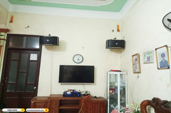 Lắp đặt dàn karaoke trị giá khoảng 30 triệu cho anh Hà tại Hà Nội (JBL Pasion 10, VM620A, KX180A, BJ-U100) 