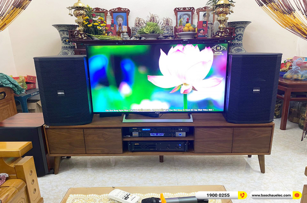 Lắp đặt dàn karaoke trị giá khoảng 40 triệu cho anh Tuyến tại Thái Bình (BIK BSP 412II, VM620A. BPR-8500, SW612, BJ-U500) 