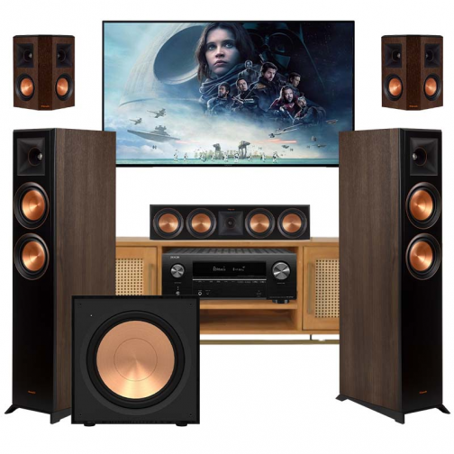 Dàn âm thanh 5.1 xem phim nghe nhạc BC-XPNN24 (Klipsch RP 5000F + RP 402S + RP 404C + R121SW + Denon AVR X2700H)