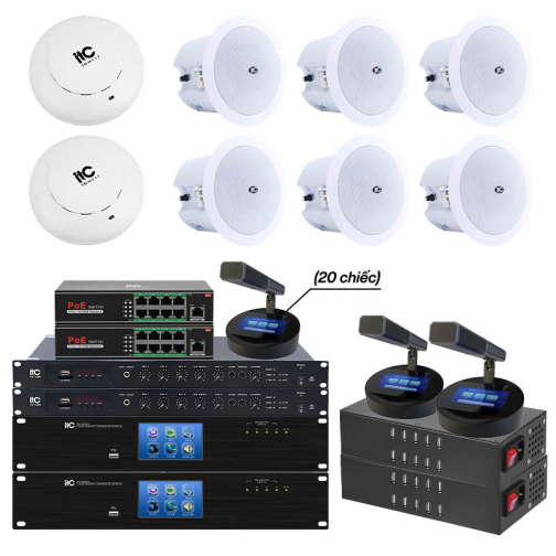 Hệ thống âm thanh phòng họp không dây cao cấp 02