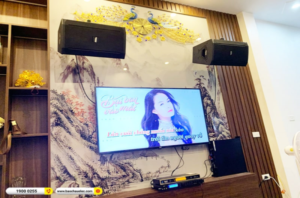 Lắp đặt dàn karaoke trị giá khoảng 40 triệu cho chị Vân tại Hà Nội (Denon DN510, Denon DA-2600, X5 Plus, UGX12 Gold)