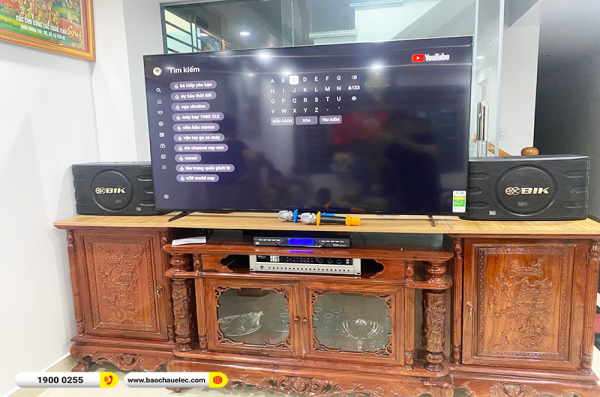 Lắp đặt dàn karaoke trị giá khoảng 15 triệu cho anh Công tại Hải Phòng (BIK BJ-S668, BKSound DP3600 New, U900 Plus X) 