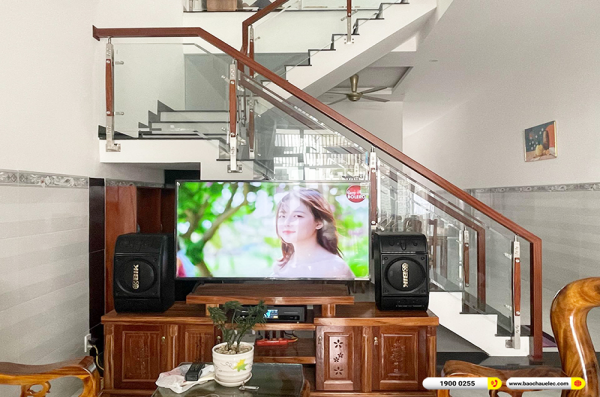 Lắp đặt dàn karaoke trị giá khoảng 17 triệu cho anh Hưng tại Đà Nẵng (BIK BS-998X, BKSound DKA 5500) 