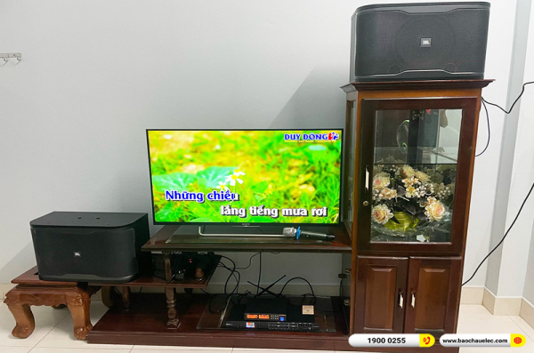 Lắp đặt dàn karaoke trị giá khoảng 20 triệu cho anh Khuyến tại Đà Nẵng (JBL RM210, DSP-9000 Plus, BIK BJ-U100)