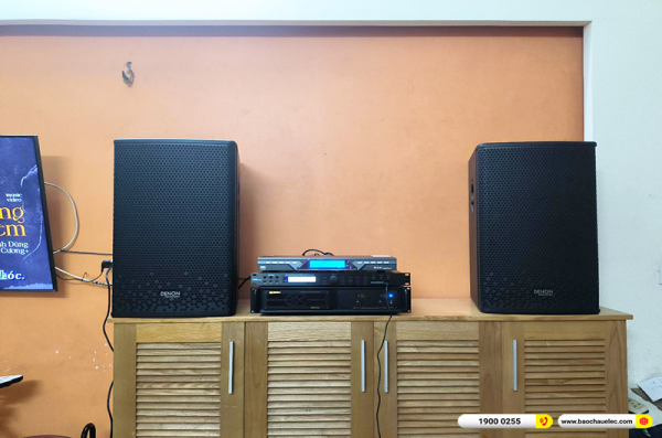 Lắp đặt dàn karaoke trị giá khoảng 30 triệu cho anh Đại tại Hà Nội (Denon Pro DP-R212, VM620A, X5 Plus, U900 Plus X)