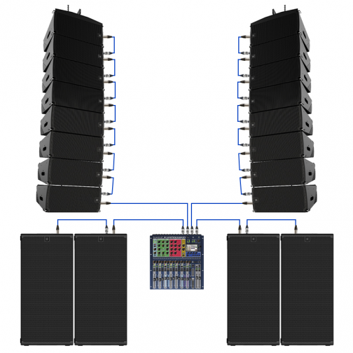 Dàn Âm Thanh Line Array JBL 06