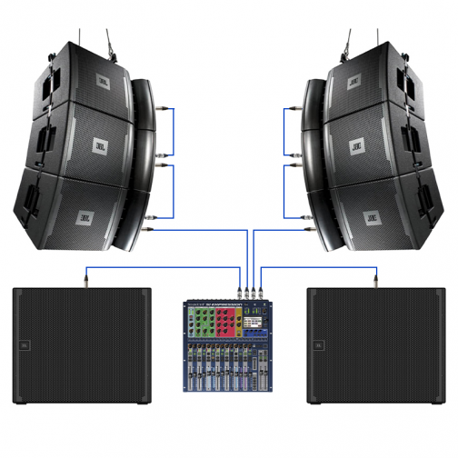 Dàn Âm Thanh Line Array JBL 08