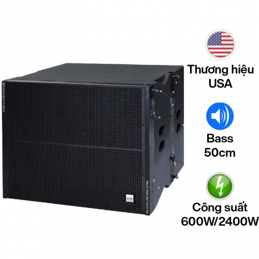 Loa Sub Hơi Bass 50cm Alto SXA 30s (Sub đơn, 600W/2400W)