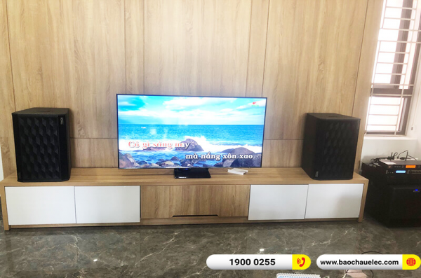 Lắp đặt dàn karaoke trị giá khoảng 40 triệu cho chị Nga tại Đà Nẵng (Denon DP-R312, VM 620A, X6 Luxury, Alto TX212S, BBS W500)