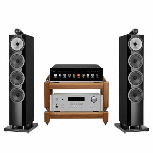 Dàn nghe nhạc Hi-end 45 (B&W 702 S3 + Rotel RA 1592 MKII + Rose RS150B)