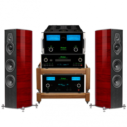 Dàn nghe nhạc Hi-end 48 (Sonus Faber Serafino Tradition + McIntosh C2700 + McIntosh MC462 + McIntosh MCD600) 