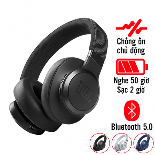 Tai nghe chụp tai JBL Live 660NC