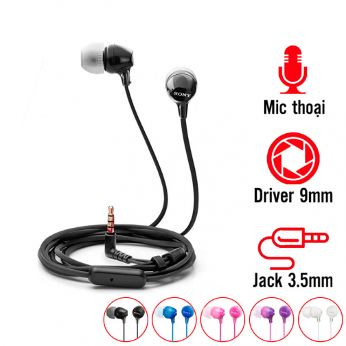 Tai nghe có dây Sony MDR-EX15AP