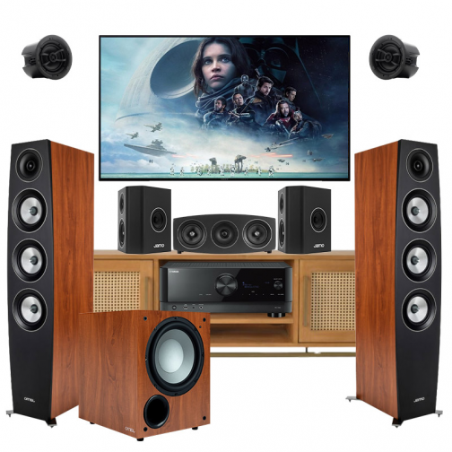 Dàn âm thanh xem phim 5.1 BC-18 (Jamo C97 II+ C9 CEN II+ C9 SUR II+ Jamo C910+ Jamo IC 408 LCR FG II+ Yamaha V6A)