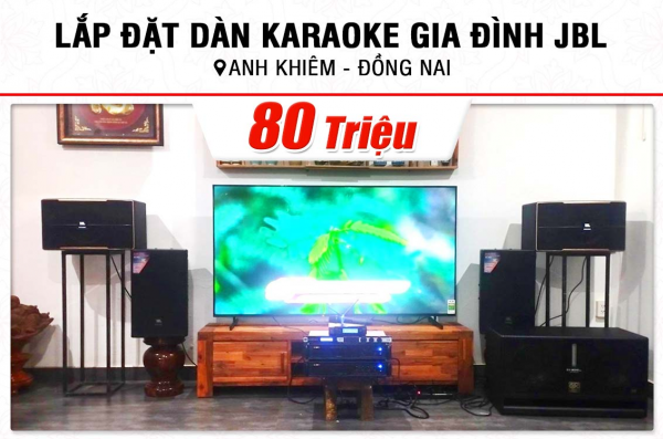 Lắp đặt dàn karaoke trị giá hơn 80tr cho anh Khiêm tại Đồng Nai (JBL MTS12, Pasion 12SP VM620A, VM640A, KX180A, VM200,…) 