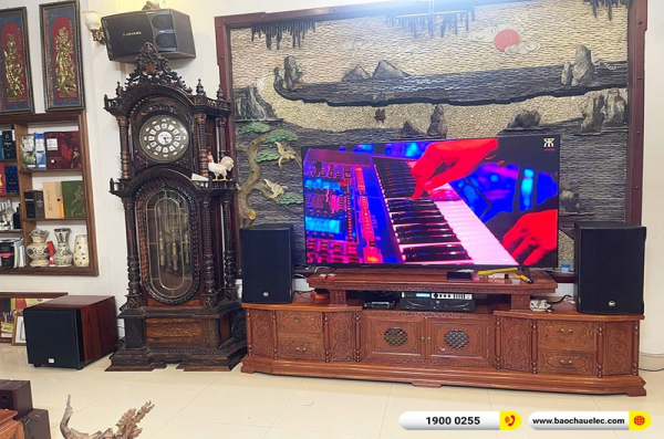 Lắp đặt dàn karaoke trị giá hơn 80tr cho anh Thời tại Hải Dương (RCF CMAX 4112, RCF IPS2700, X6 Luxury, BKSound SW815) 