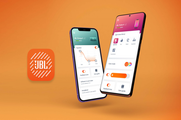 Ứng dụng điều khiển Loa JBL Partybox On the go điện thoại