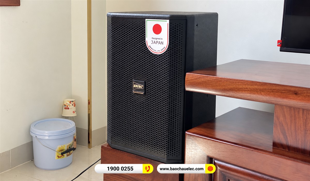 Loa BIK CS-620 b&ecirc;n tr&aacute;i kệ tivi nh&agrave; chị Thuyền