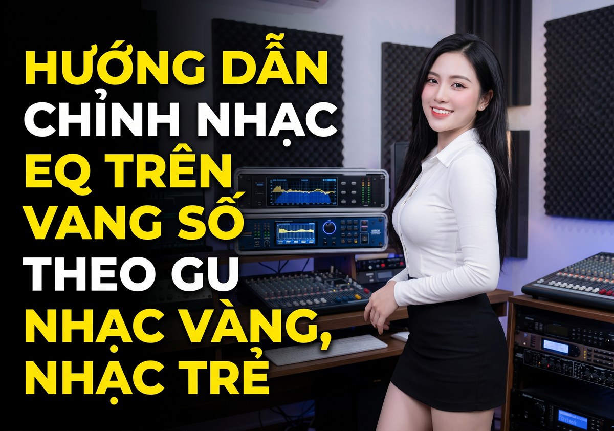 Cách Chỉnh EQ Music Trên Vang Số Cho Nhạc Vàng Và Nhạc Trẻ