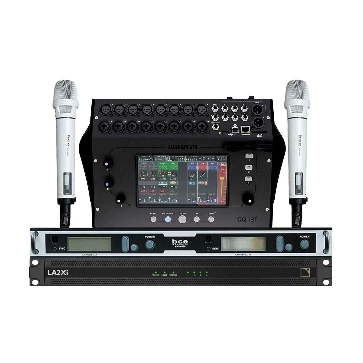Dàn Karaoke L-Acoustics siêu Vip 04 (L-Acoustics X6i, LA2Xi, Allen & Heath CQ-18T, Sb6i, BCE VIP6000) - Hình 7
