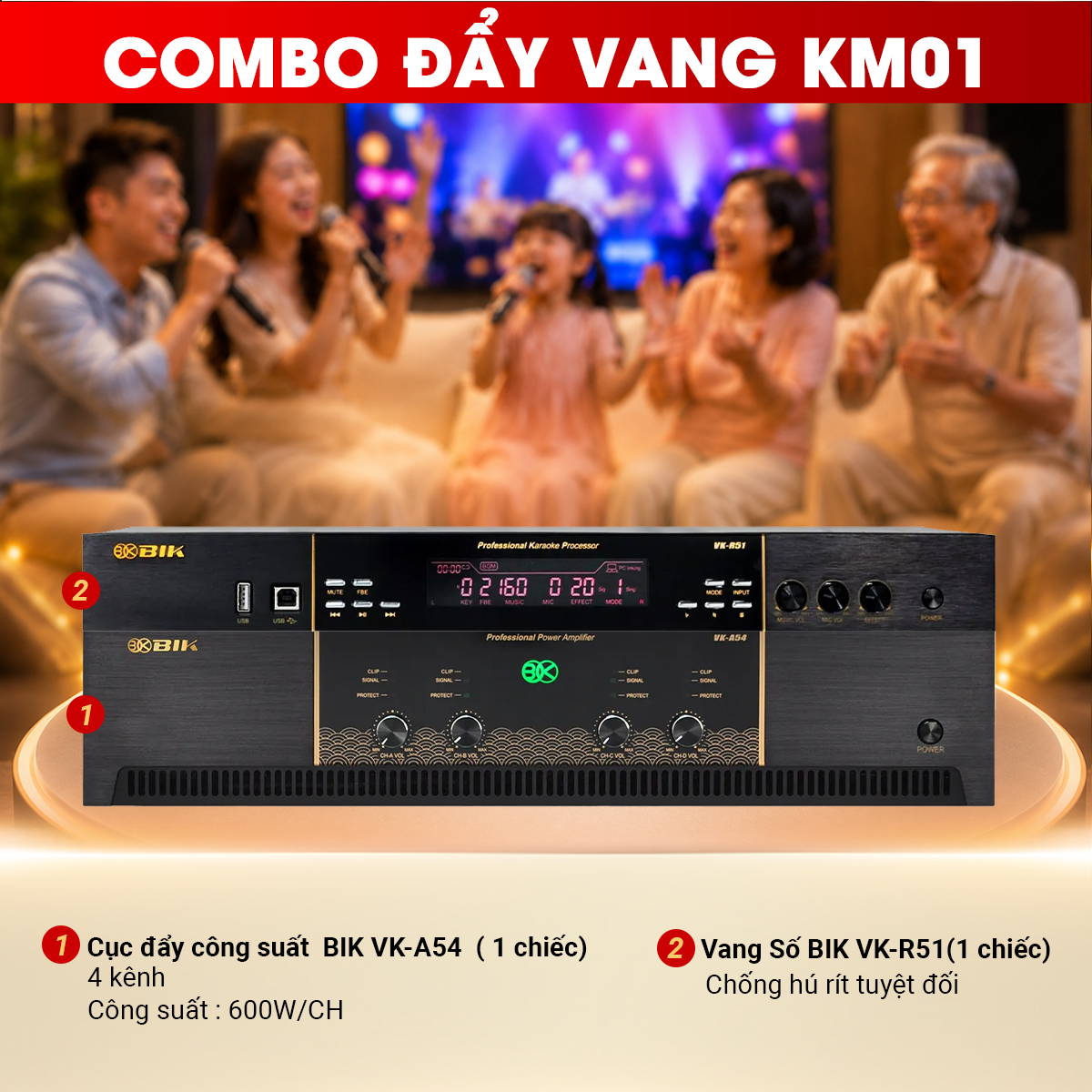 Combo KM01