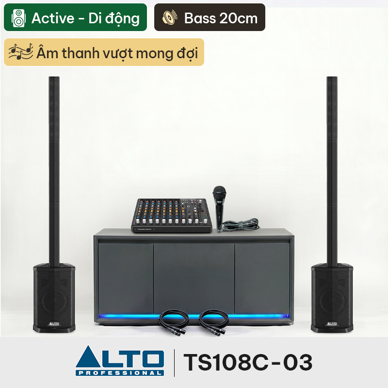 Combo loa cột Alto TS108C New 03