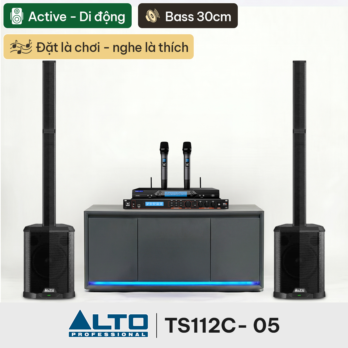 Combo loa cột Alto TS112C- 05