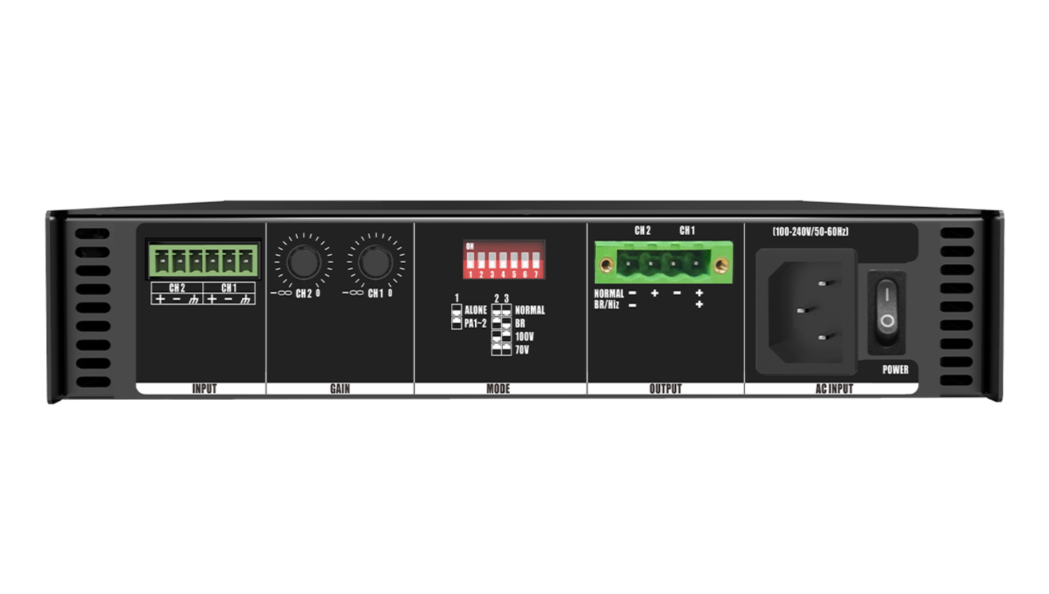 Cục đẩy 2 kênh Audiocenter Artist T2.4V