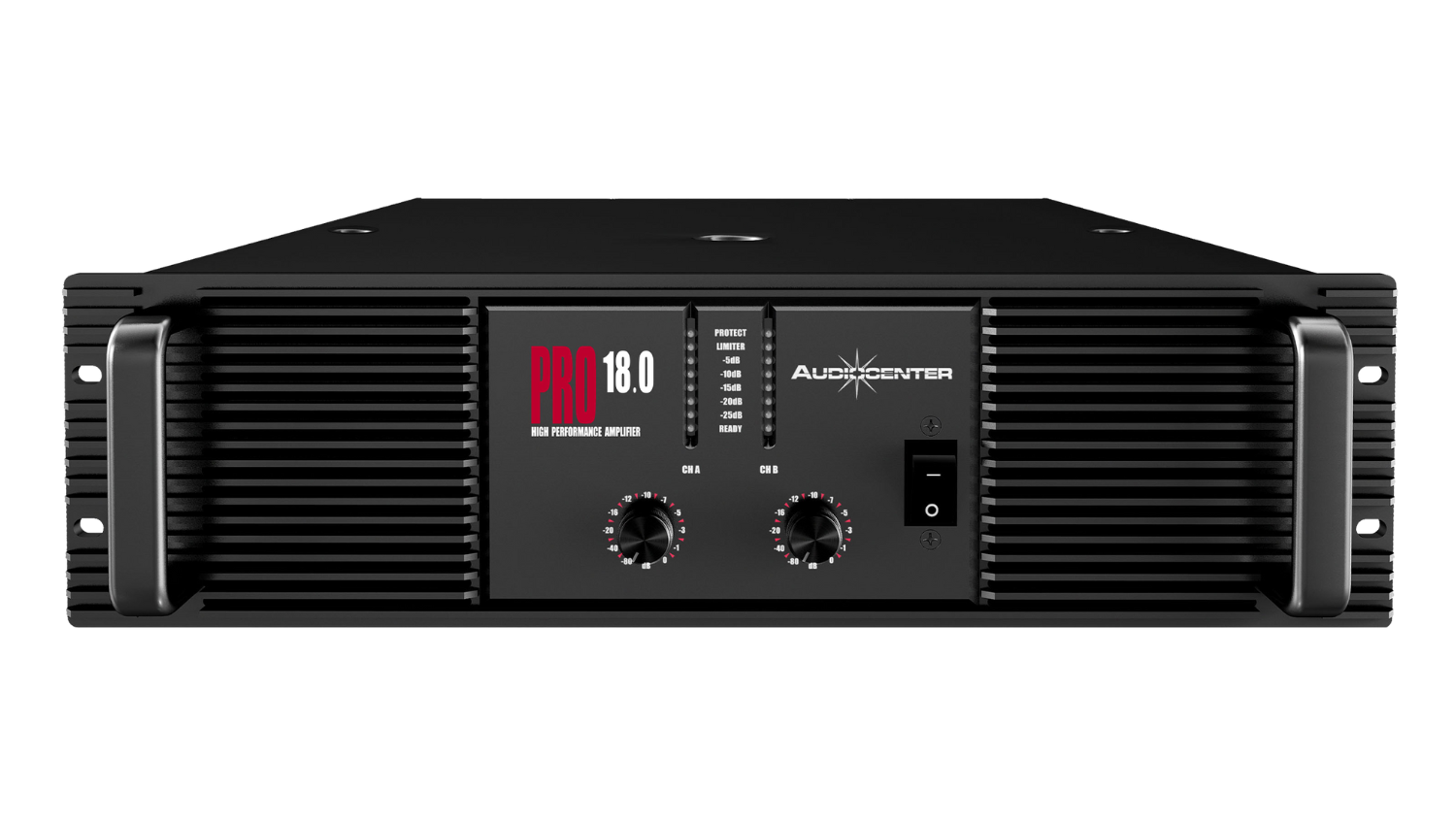 Cục đẩy 2 kênh Audiocenter PRO18.0