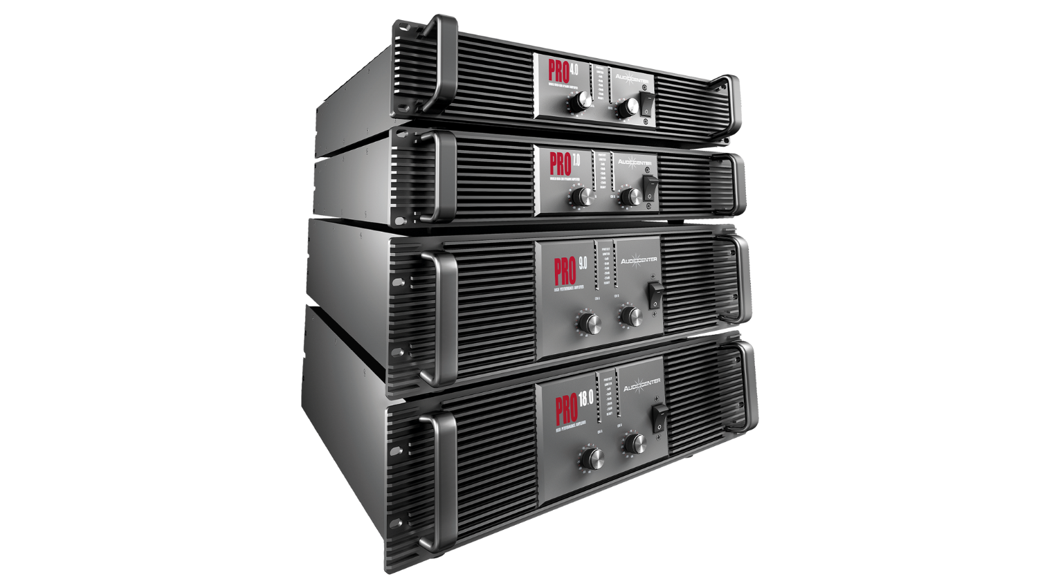 Cục đẩy 2 kênh Audiocenter PRO18.0