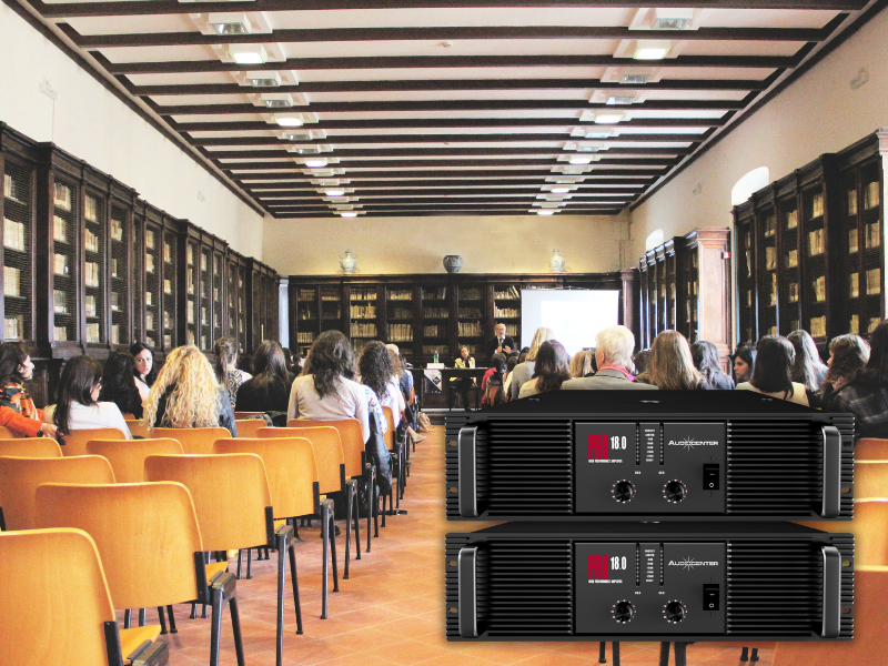 Cục đẩy 2 k&ecirc;nh Audiocenter PRO18.0