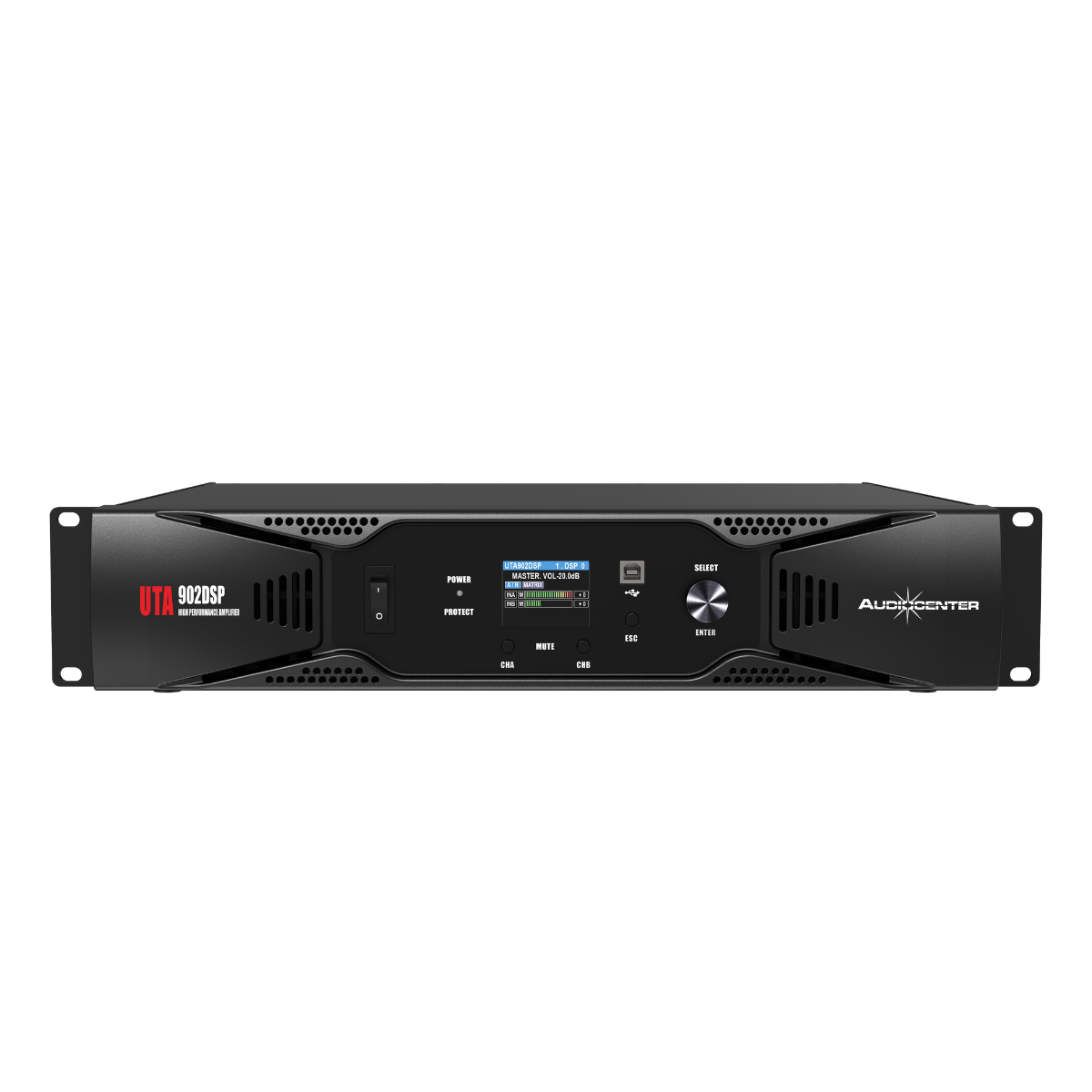 Cục đẩy 2 kênh Audiocenter UTA902DSP