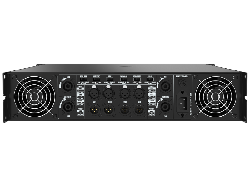 Cục đẩy 4 k&ecirc;nh Audiocenter PD400