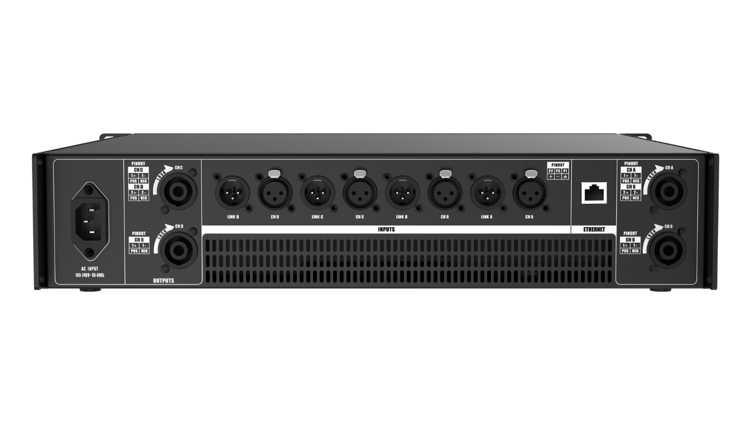 Cục đẩy 4 kênh Audiocenter UTA1804DSP